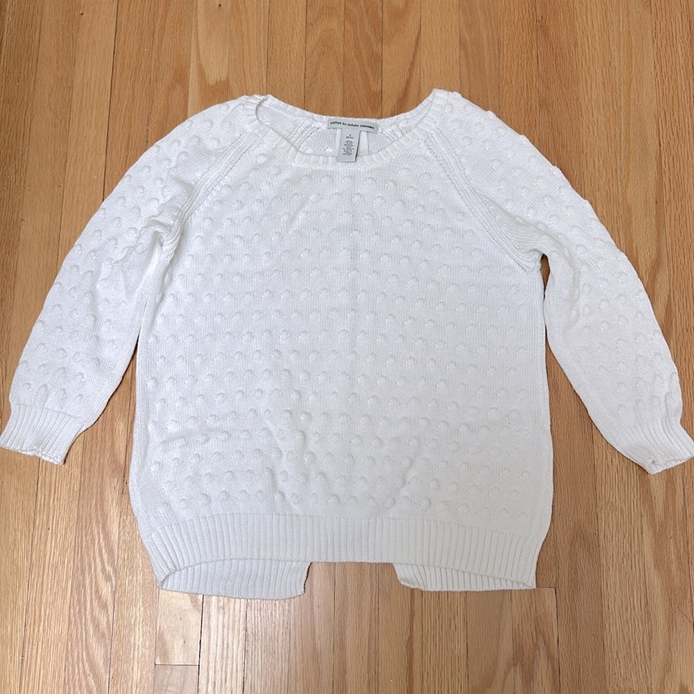 Autumn Cashmere Textured Cotton Sweater